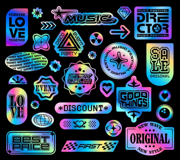 apa itu stiker hologram